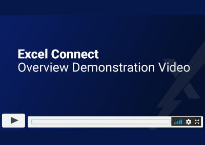 Excel Connect Demonstration