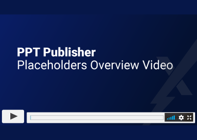 PPT Publisher Placeholders