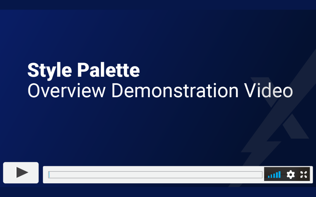 Style Palette Demo Overview