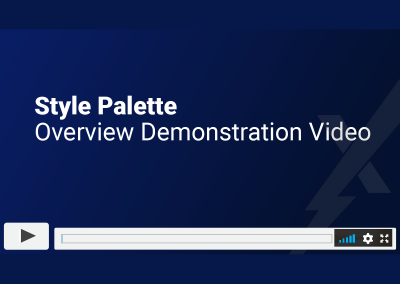 Style Palette Overview