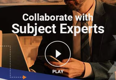Collaborate with Subject Experts